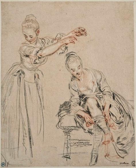 antoine watteau drawings - Google Search i 2020 | Tegning