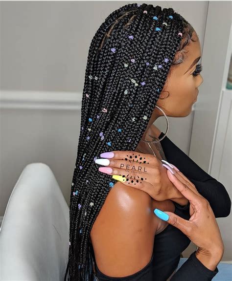 Knotless Box Braids: How to Get & Styling Ways - New Natural Hairstyles