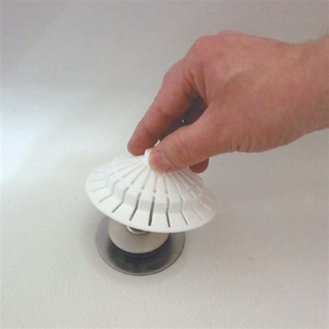 Bathtub Hair Catcher with Suction Cup - Danco