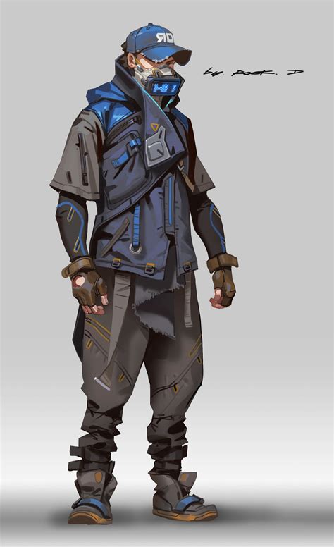 ArtStation - Cyberpunk style suit for myself, Rock D | Cyberpunk character, Cyberpunk art ...