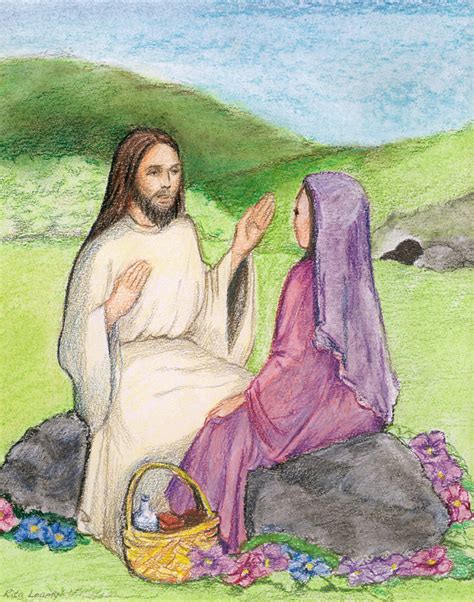 Jesus Appears to Mary Magdalene scene #5 • Teaching methods for religion teachers