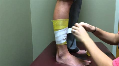 Shin Splint Taping - Health Tips From An Athletic Trainer - YouTube