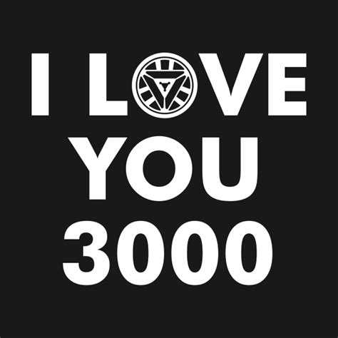 I Love You 3000 - I Love You 3000 - T-Shirt | TeePublic