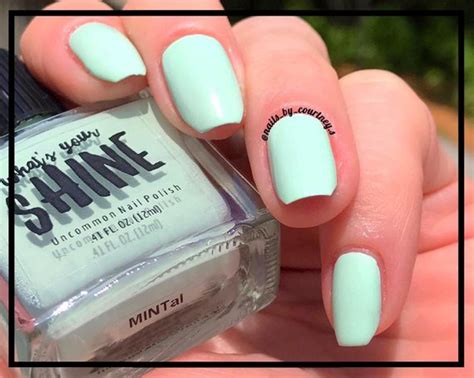 MINTal Pastel Mint Cream Indie Nail Polish | Nail polish, Nails, Nail polish colors winter
