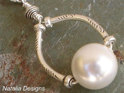 Handmade Sterling Silver Cultured Pearl Necklace | www.expre… | Flickr