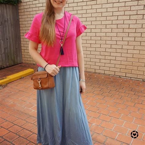 Away From Blue | Aussie Mum Style, Away From The Blue Jeans Rut: Maxi Skirts and Frill Sleeve ...