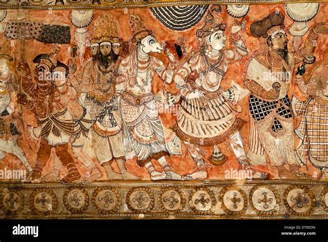 Lepakshi mural hi-res stock photography and images - Alamy