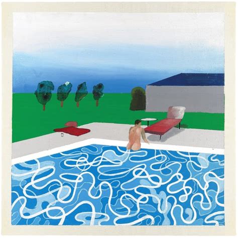 Swimming Pool1965 by David Hockney | Pool art, Pool artwork, David hockney pool