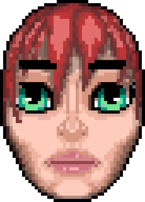 Pixel art face animation | Pixel art, Face art, Portrait