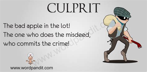 Meaning of Culprit