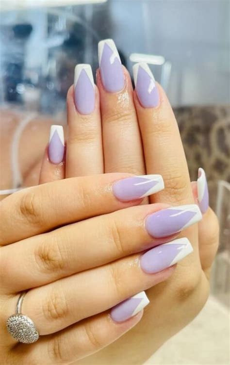 33 Trendy Lavender Nails and Polish Design Ideas 2023