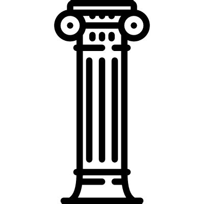 Greek Ionic Column ⋆ Free Vectors, Logos, Icons and Photos Downloads