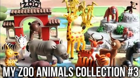 My Zoo Animals Collection RBA Pt 3: Dolphin Macaw Seal Hippo Tigress Brown Bear Meerkat Panda ...