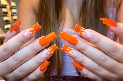 25 Hot Flame Nail Designs to Set Your Manicure on Fire – NailDesignCode