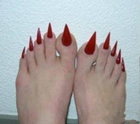 Pin by Dyanne Sellers on Nails | Toe nails, Fashion fail, Weird