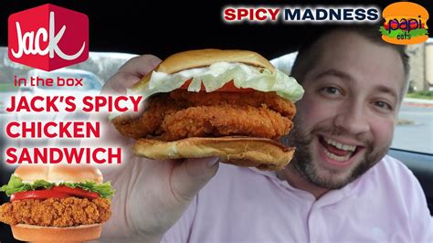 Jack in the Box Jack's Spicy Chicken Sandwich - Review - YouTube