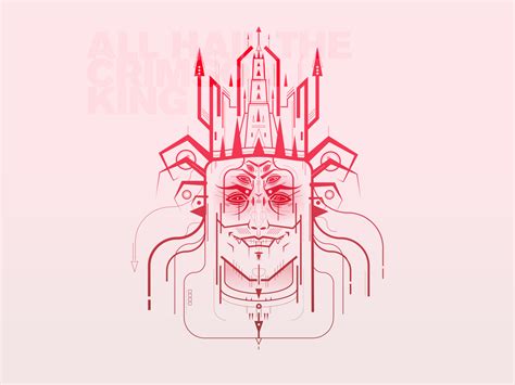 All Hail the Crimson King by Adria A. Acedo on Dribbble