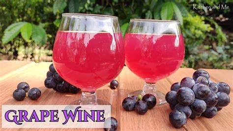 Grape Wine Recipe| Homemade Grape Wine Recipe | Coorg style grape wine ...