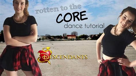 "Rotten To The Core" dance tutorial | Sylwia Lipka | #DisneyNastępcy ...