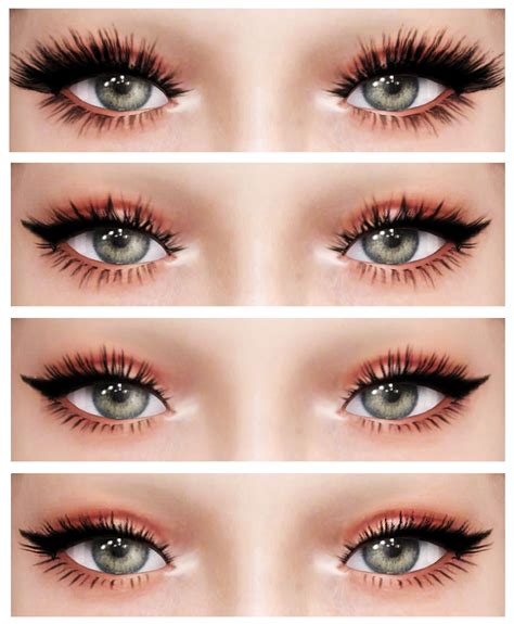 dreamgirl | Makeup eyelashes, Sims 4 cc makeup, Sims 4