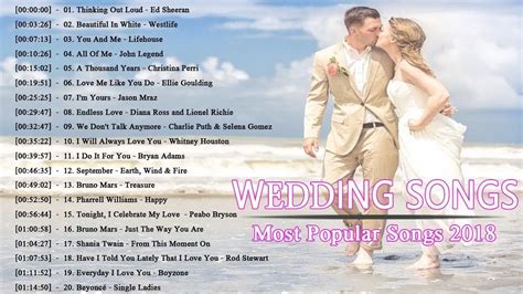 Romantic Wedding Songs