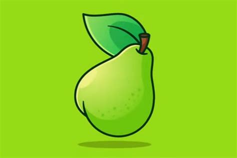 Draw a Vector Pear Fruit in Adobe Illustrator - Cgcreativeshop