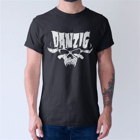 Danzig Band T-Shirt, Danzig Logo Tee Shirt, Heavy Metal, Doom Metal ...