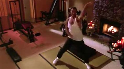 Steven Seagal Exercising - YouTube