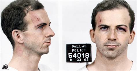 Mugshot of Lee Harvey Oswald dated November 23, 1963. : r/ColorizedHistory