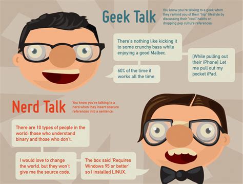 INFOGRAPHIC: Geek vs. Nerd — Major Spoilers — Comic Book Reviews, News, Previews, and Podcasts