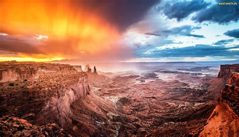 Tapety, zdjęcia - Stany Zjednoczone, Kanion, Park Narodowy Canyonlands, Stan Utah