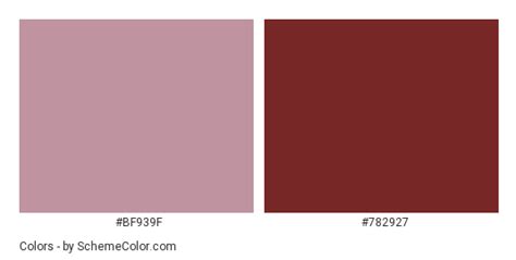 Pink And Red Leather Color Scheme » Burgundy » SchemeColor.com