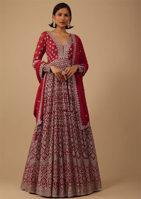 Karva Chauth Outfits To Shop From Online Sale! - ShaadiWish | Red ...