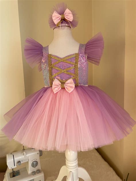 Rapunzel Dress Rapunzel Partyrapunzel Baby Girlrapunzel - Etsy