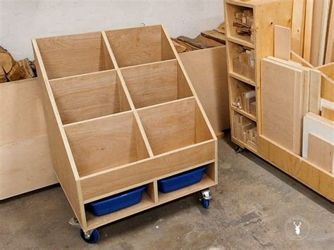 20 DIY Storage Cart Plans For Your Home - All Sands