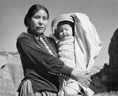 File:"Navajo Woman and Infant, Canyon de Chelle, Arizona." (Canyon de ...