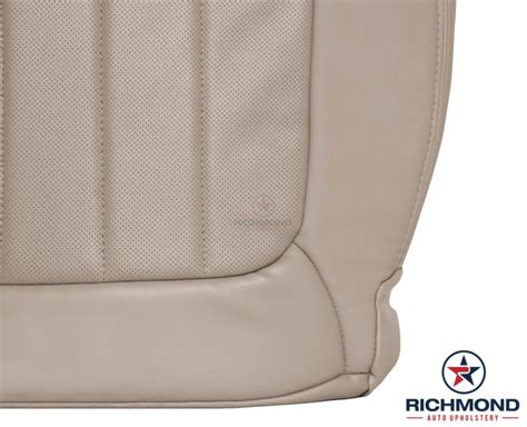 2010-2012 GMC Acadia Denali Perforated Leather Seat: Driver Bottom, Tan ...