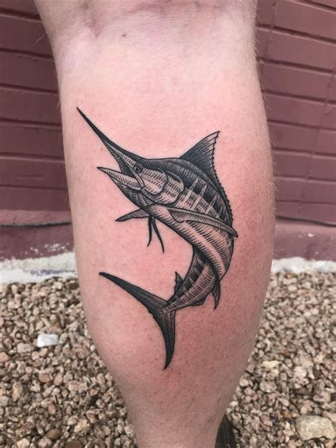 Marlin by Nick Wallerstedt at Triple Crown Tattoo in Austin TX | Tattoos for women half sleeve ...