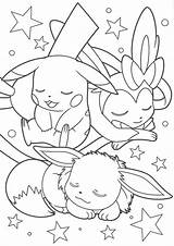 Free & Easy To Print Eevee Coloring Pages  Tulamama sketch template
