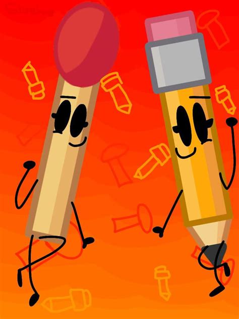 Pencil and Match | BFDI💖 Amino