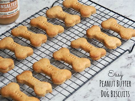 Easy Peanut Butter Dog Biscuits | The Annoyed Thyroid