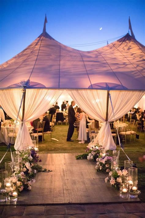 An Elegant Tent Wedding with a Rustic and Ethereal Twist | Wedding tent ...