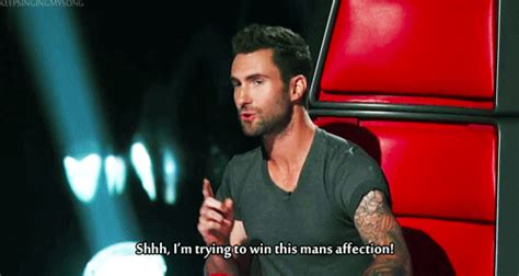 adam levine the voice gif | WiffleGif