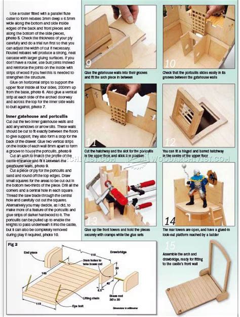 Wooden Castle Plans | Casa de boneca, Projetos de casas, Brinquedos