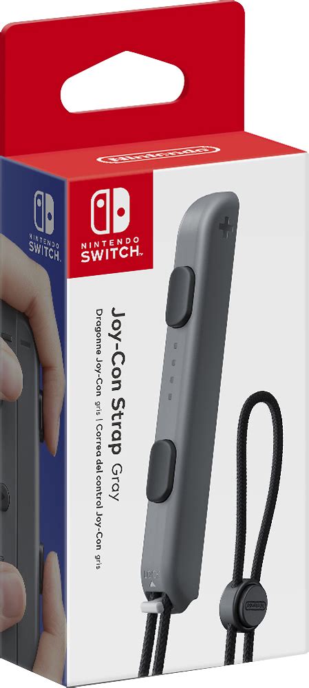 Best Buy: Nintendo Joy-Con™ Wrist Strap Gray HACAJATGA