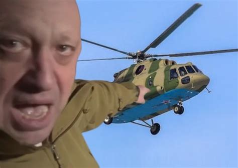 Yevgeny Prigozhin Pointing at Russian Helicopter Memes - Imgflip