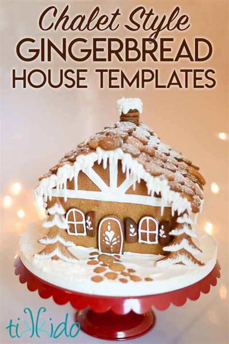 Printable Gingerbread House Templates