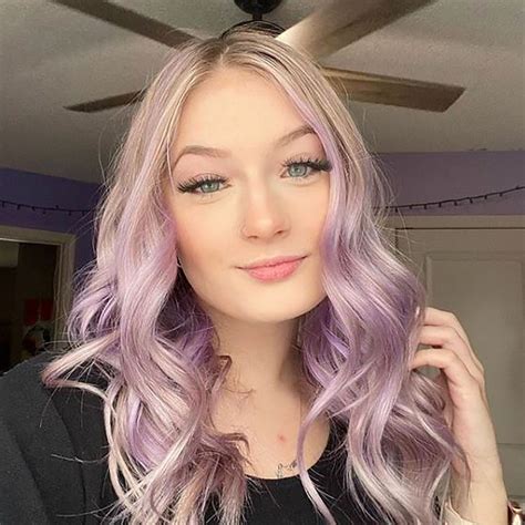 Platinum Purple Hair Color