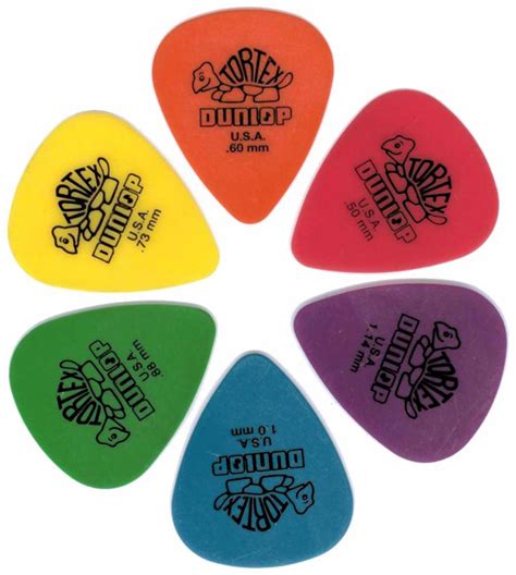 Dunlop guitar pick- 5 Pieces Set - mixed thickness - OCTAVE Guitar Shop BD