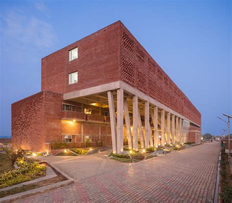 Gallery of Boys Hostel Block / Zero Energy Design Lab - 7 Brick ...